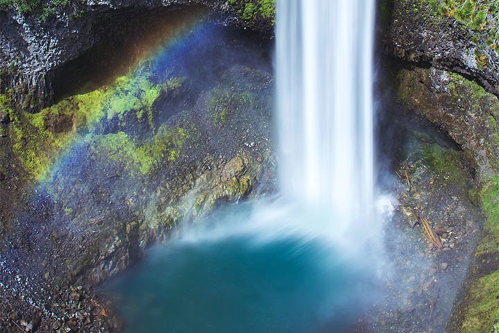 bedrock waterfalls