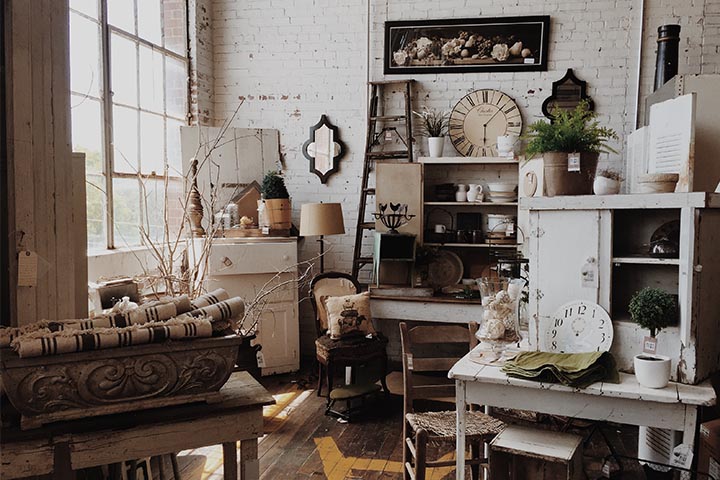 elegance of antique furnitures