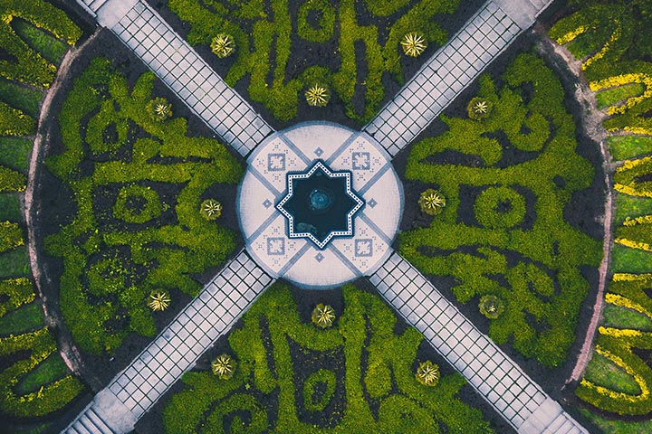 enchanting design of gardens