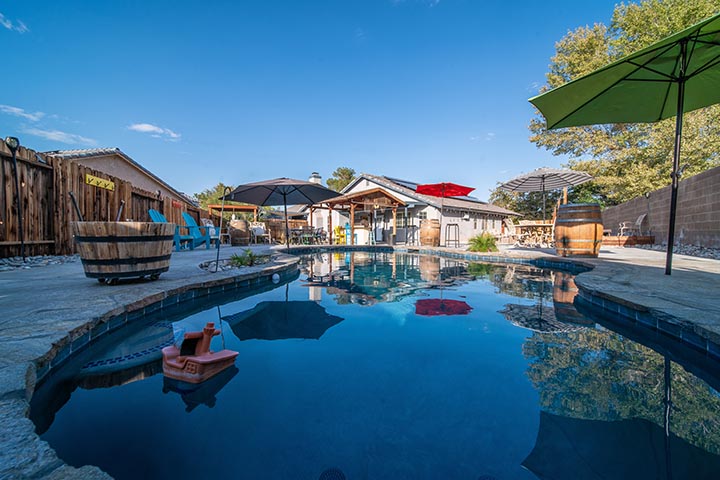 revitalizing yard with patio