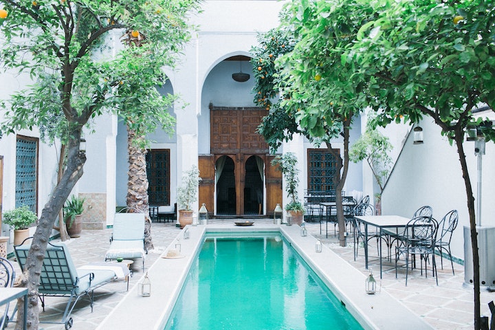sunken patio inspiration
