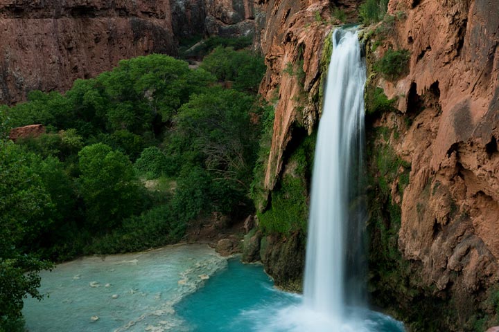 waterfall spillways